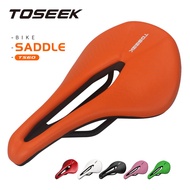 TOSEEK MTB Road Bike Saddle EVA Ultralight Breathable Comfortable Seat Cushion Bike Racing Saddle Bicycle Seat Bicycle parts