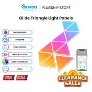 Govee Glide Triangle Light Panels Smart Wall Light 10 Pcs Light Panel Gaming Light Lamp Dining