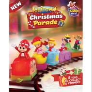 ✣☍✑Jollibee Kiddie Meal Toys Featuring Christmas Parade