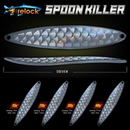 SPOON RIPTIDE ZIRCON SPOON GLOW IN THE DARK FISHING BAIT 7 10 15 20 GRAM SPOON KILLER TARGET TENGGIR