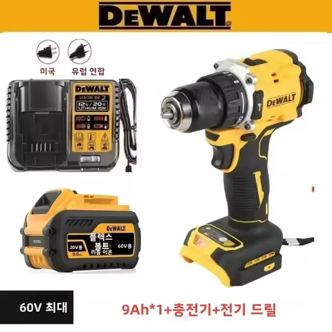 original DEWALT battery 5AH 6AH 9AH DCB609 18V 20V 60V lithium-ion battery for Dewalt DCB204 DCB205 