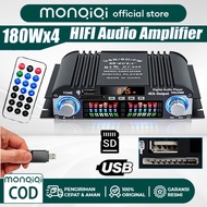 Amplifier Bt-998 Power Amplifier Bluetooth Karaoke Amplifier Subwoofer