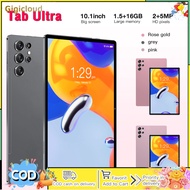 Tab Ultra Tablet 10.1 Inch Tablets 1.5GB RAM+16GB ROM HD Touch Screen With 4000mAh Battery Dual Camera 2MP Front+5MP Rear Tablet Compatible For Android 7.0 System