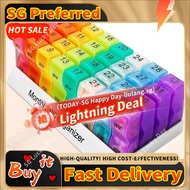 YOULITE 1Pcs 30 Days Monthly Pill Box Holder Medicine Storage Organizer Drug Container Case BPA Free