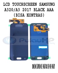 LCD TOUCHSCREEN SAMSUNG A320/A3 2017 BLACK AAA (BISA KONTRAS)