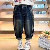 [nafdza.bdg] premium unisex children's jeans sz90-100