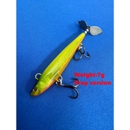 DRANCKRAZY TINXY(Propeller) 7g #05 Chat Clear (Umpan TINXY Propeller 7g DRANCKRAZY)