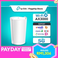 TP-Link Deco X50-5G AX3000 5G Whole Home Mesh WiFi 6 System with 2.5G Port HomeShield Mesh with All 
