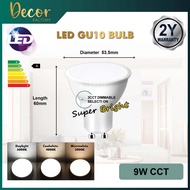 [2 Years Warranty] MR16 Led Bulb /GU10 Led Bulb 7W 9W 10W Spot Eyeball Bulb LED MR16 Bulb GU10 Bulb 