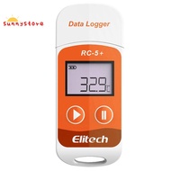 in stock Elitech RC-5+ PDF USB Temperature Data Logger Reusable Recorder 32000 Points for Refrigerat