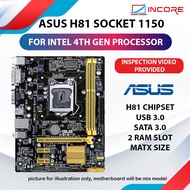 Mix Asus H81M-D H81M-K H81M-E Socket 1150 DDR3 Intel H81 Motherboard 4th Gen Mobo Mainboard I3 I5 I7