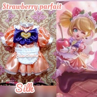 CHANG'E MOBILE LEGENDS COSTUME COSPLAY STRAWBERRY PARFAIT