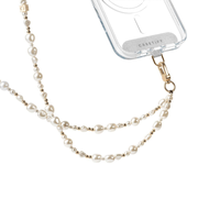{ZDJFNH} CASETiFY 120cm/47.2" Pearl Cross-body Charm - Universal Phone Lanyard Convertible Neck Stra