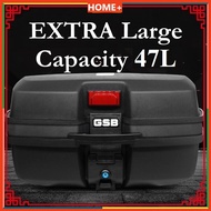 HOME+B GSB 47L Large Motorcycle Box Motor Storage Motor Trunk Givi Box Picnic Handheld Motor Box 2In