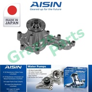 AISIN Made In Japan Engine Water Pump for Toyota Land Cruiser HZJ80 1HZ (Plastic Pulley Type)