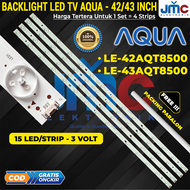 BACKLIGHT TV LED AQUA 42 INC 42AQT8500 43AQT8500 LE42AQT8500 LE43AQT8500 LED BACKLIGHT TV AQUA LE42A