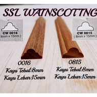 Wainscoting, Kayu Frame , Kayu Bingkai , Kayu Nyatoh , Dingding Frame, Mini Frame