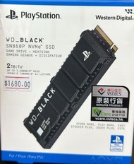 《今日快閃價》（中古二手99新）PS5 專用 內置硬碟 M2 SSD 2TB / PS5 Western Digital WD-BLACK SN850P NVMe SSD 固態硬碟 (2TB) / P
