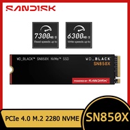 Sandisk | SanDisk WD SN850X NVMe SSD 1TB 2TB Gen4 PCIe M.2 2280 PCIe 4.0X4 Drive Internal Solid Sta