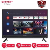 TV LED SHARP ANDROID 32BG1I - TV ANDROID SHARP 32 INCH DIGITAL - SHARP