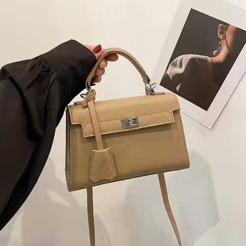 Popular Women Ladies Designer Classic Leather Crossbody Bag Shoulder Bag Messager Luxury Elegant