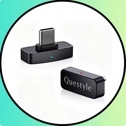 Questyle QCC Dongle Pro2 LDAC Lossless Bluetooth 5.4 Transmitter Supports Snapdragon Sound with AptX