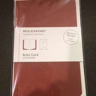 Moleskine note card (cardboard cover + envelope)
