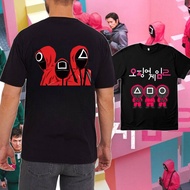 Squid Game T-Shirt/Baju Squid Game Cotton/鱿鱼游戏衣服