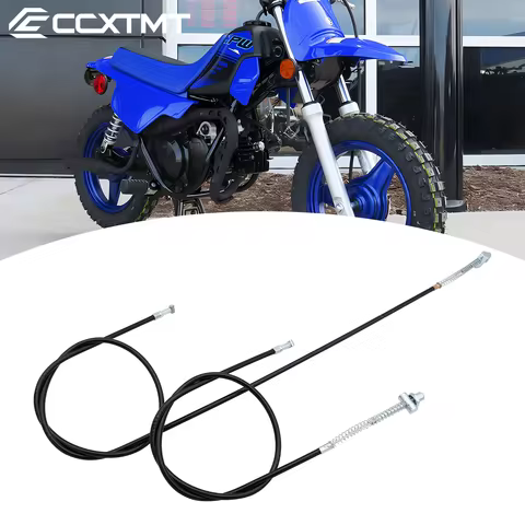 Motorcycle Front & Rear Brake Cable Assembly Braking Line Wire For Yamaha PY50 PW50 PY 50 PW Dirt Bi