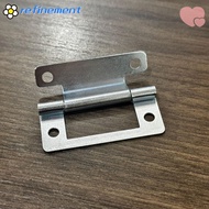 REFINEMENT 5pcs/set Flat Open, No Slotted Soft Close Door Hinge, Creative Folded Connector Interior Wooden  Hinges Furniture Hardware