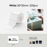 Niimbot | Niimbot White Labels Paper Roll Clear Color Thermal Self-adhesive Stickers Printer Paper F