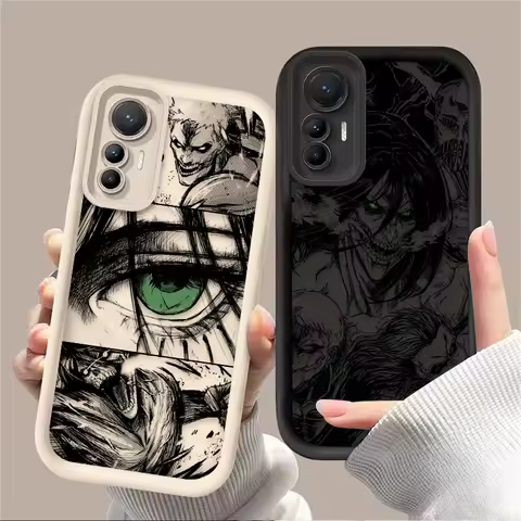 Cool Eye Attack on Titan Phone Case For Xiaomi Poco X7 X6 NEO X5 X3 F8 F7 Ultra F6 F5 Pro F3 M8 M7 M