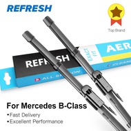 REFRESH Windscreen Wiper Blades for Mercedes Benz B Class W245 W246 B160 B170 B180 B200 B220 B250 B55 Turbo AMG CDI NGT