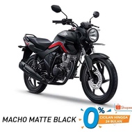 honda cb 150 verza sepeda motor - matte black palembang