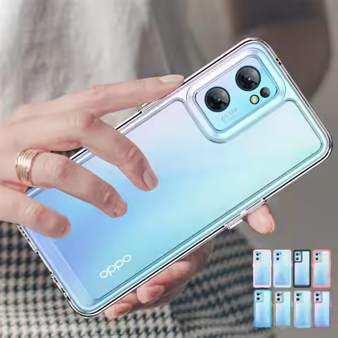 For Cover OPPO Find X5 Lite Case Find X5 Lite Capas Bumper Clear Multicolor Transparent For Fundas O