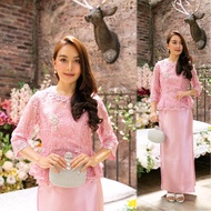 GBK ชุดออกงาน ชุดผ้าไหม ลูกไม้ งานแต่ง มี3สี รหัส 1003/1025