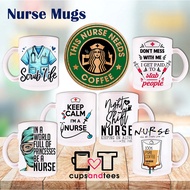 Personalized Nurse Love Funny Quotes mugs