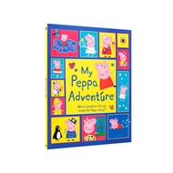 หมูเป็ปป้า Milumilu: Peppa ผจญภัยของฉันหนังสือนิทานก่อนนอนเด็กเต่าทองหนังสือภาษาอังกฤษดั้งเดิม