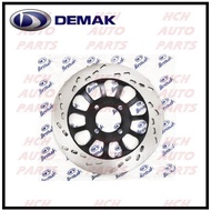 DISC BRAKE PLATE (FRONT) - DEMAK  - RINO S/ RINO S 125 (100% DEMAK ORIGINAL PARTS)