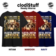 Kaos MLBB URANUS EPIC SKIN Mobile Legends Distro Cowok Lengan Pendek Hitam Combed 24s Pria Wanita