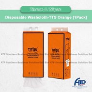 Disposable Orange Tissue Economy Pack 4-Ply 1280 sheets Deluxe Comfort Tissue Silky Hanging Tissue T