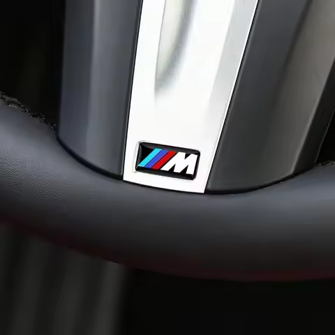 Car Sticker Steering Wheel Hub Decals For BMW M Performance E36 E60 E90 X2 X1 X3 X5 E46 E39 E70 M3 M