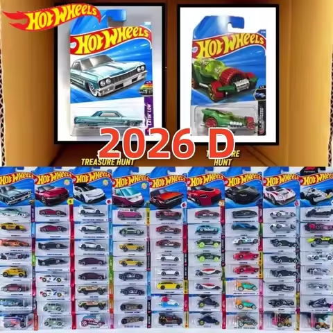 New Mattel Hot Wheels 1/64 2026 D Case Ferrari 12cilindri Impala El Segundo Coupe Visa Cash App Raci