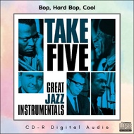 CD AUDIO เพลงบรรเลง Jazz อัลบั้มรวมเพลงเด็ด Take Five: Great Jazz Instrumentals หลากหลายศิลปิน เล่นได้กับทุกเครื่องเล่นที่รองรับ CD-R