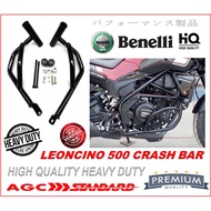 BENELLI LEONCINO 500 BJ 500 CRASH BAR ENGINE GUARD HEAVY DUTY MOTORCYCLE HIGH QUALITY