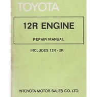 TOYOTA ENGINE 2R/12R SERVICE WORKSHOP MANUAL