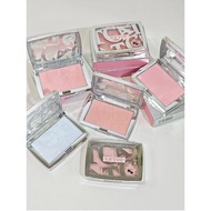 Ready Stock NEIYOU NEIYOU Lost Focus Fixed Grid Blush Palette High Gloss Contouring Eyeshadow Loose 