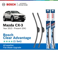 Bosch Clear Advantage U Hook Wiper Set for Mazda CX3 (DK) (BCA22"/BCA18")