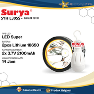 SENTER KEPALA SURYA SYH L305S / HEADLAMP SURYA SYH L305S / SENTER KEPALA SURYA SYH L305S CAHAYA PUTI