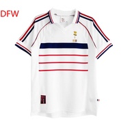 Cotopaxi 98-06 French F Retro Thai Version Jersey No. 10 Zidane No. 12 Henry Short-Sleeved Thai Vers
